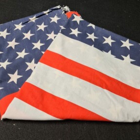 amerikaansevlaggenstof rotated 