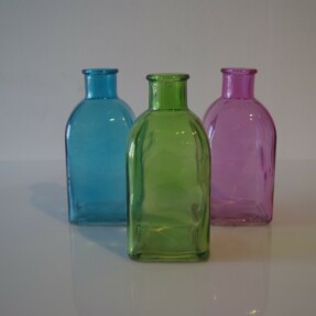 flesjesglas gekleurd setvan