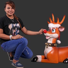 funnyreindeerlyingdown