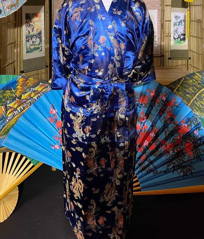 kimonoblauwdraak
