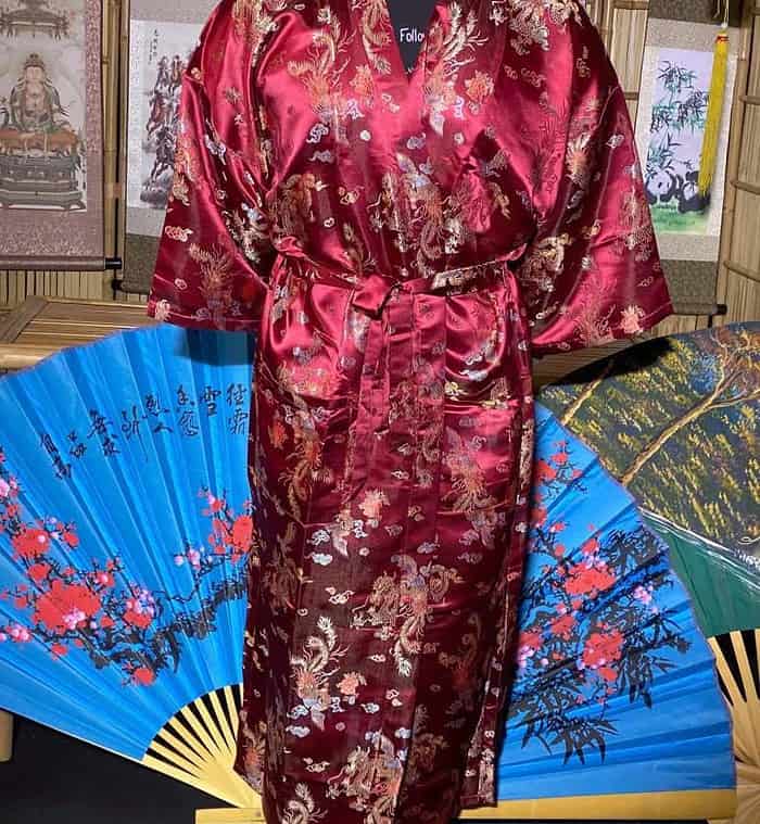 kimonobordeauxdraak