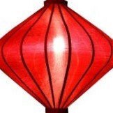 lampionzijderood
