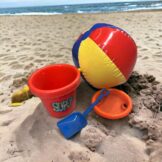 Speelgoed strand