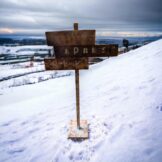 Bord / wegwijzer winter - Afbeelding 10