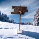 Bord / wegwijzer winter - Afbeelding 11