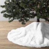 Kerstboomkleed bont