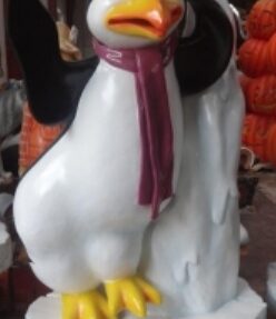 Funny penguin iceberg