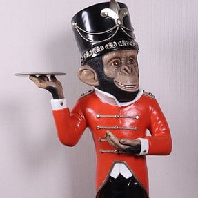 Bell boy chimp