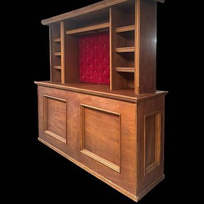 Kast bruin café groot