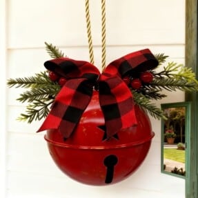 Decoratieve bel kerst