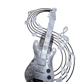 Gitaar zilver
