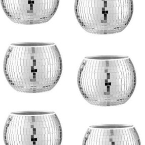 Spiegelbol bloempotje