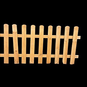 Hekwerk bruin op voet