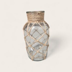 Vaas met jute